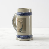 静物画スケッチ ビールジョッキ (正面左)
