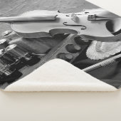 静物画素晴らしミュージシャンテクノ シェルパブランケット (3/4)