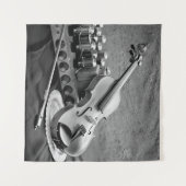 静物画素晴らしミュージシャンテクノ タペストリー (正面(横))