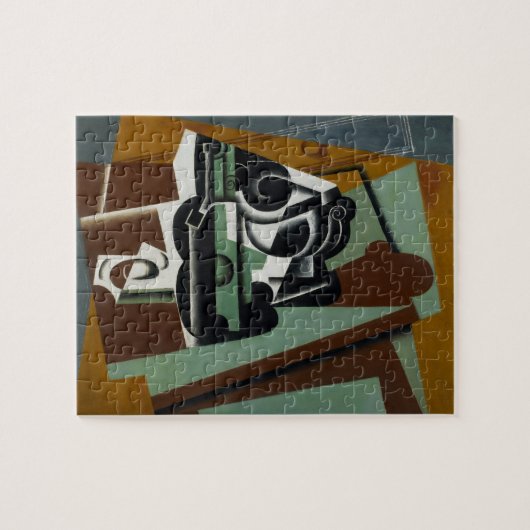 静物画1917年(パネルの油) ジグソーパズル (横)