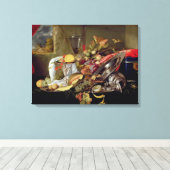 静物画2 キャンバスプリント (インサイチュ (ウッドフロア))