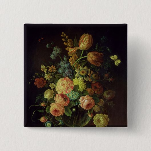 静物画2 缶バッジ (正面)