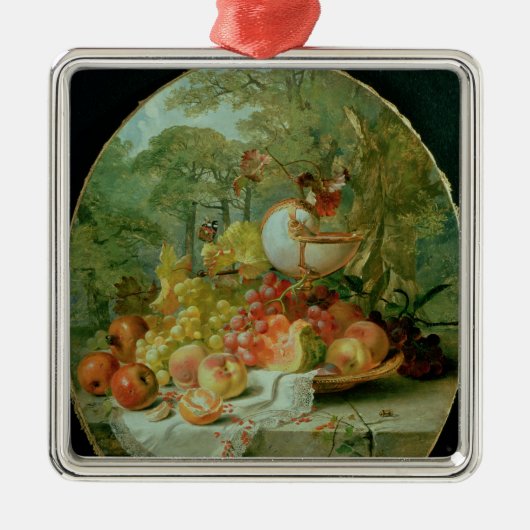 静物画 メタルオーナメント (正面)