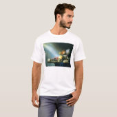 静物画: 人間Lの虚栄心のアレゴリー Tシャツ (正面フル)