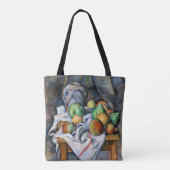静物画(果物) ポール・セザンヌ トートバッグ (裏面)