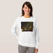 静物画: 精進日メニュー1731年 Tシャツ (正面フル)