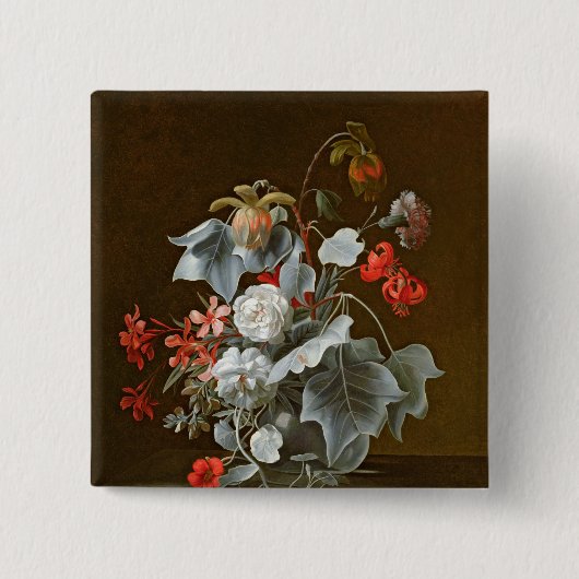 静物画 缶バッジ (正面)