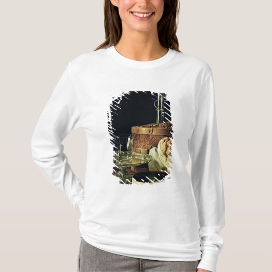 静物画。 軽食 Tシャツ (正面)