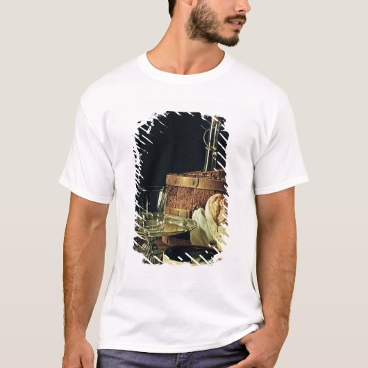 静物画。 軽食 Tシャツ (正面)