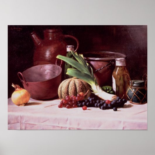 静物画， 1909 ポスター (正面)