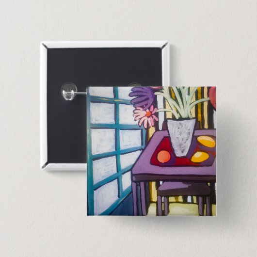 静物画#2 缶バッジ (正面&裏面)