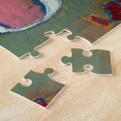 静物花とオレンジ |フォン・ジャレンスキー ジグソーパズル (側面)