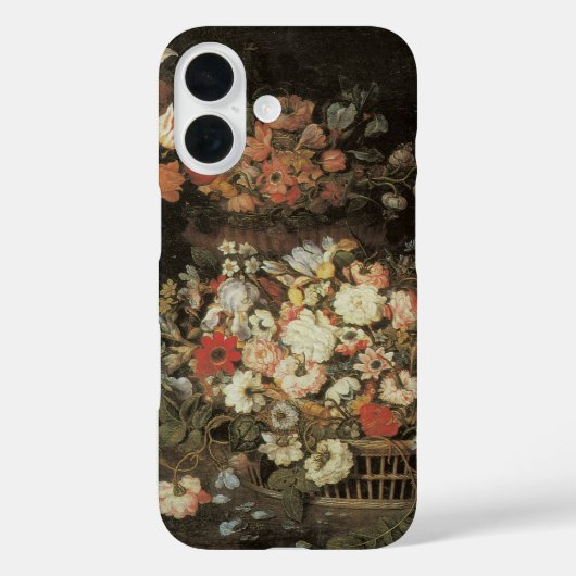 静物花卉、復古花卉巴洛克 Case-Mate iPhoneケース (裏面)
