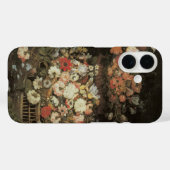 静物花卉、復古花卉巴洛克 Case-Mate iPhoneケース (裏面 (横))