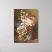『静物花図』- コルネリウス・ファン・スパエンドンク キャンバスプリント (正面)