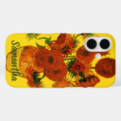 静物花瓶15本のひまわり ヴィンセント・ヴァン・ゴッホ Case-Mate iPhoneケース (裏面 (横))