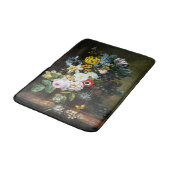静物花絵を描付き バスマット (アングル)