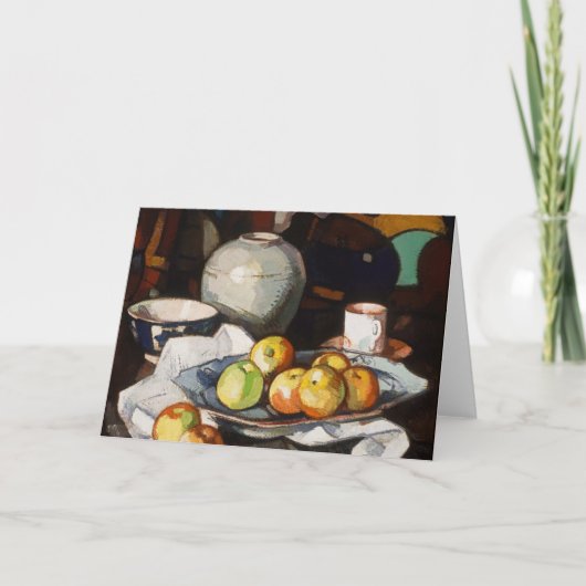 静物詩 | サミュエル・ジョン・ペプレ カード (正面)