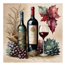 静物詩：ワイン1