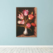 静物詩， 17世紀 キャンバスプリント (インサイチュ (ウッドフロア))