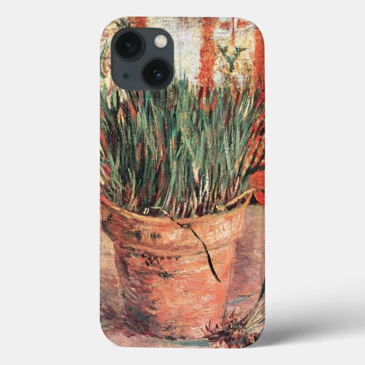 静物・キワミズキ鉢 by ヴィンセント・ヴァン・ゴッホ Case-Mate iPhoneケース (裏面)