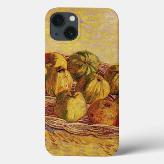 静物、ヴィンセント・ヴァン・ゴッホのりんごの籠 Case-Mate iPhoneケース (裏面)