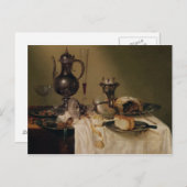 静物， 1642 ポストカード (正面/裏面)