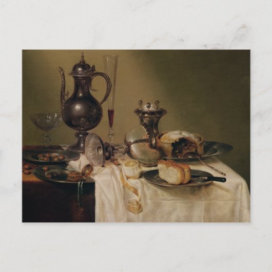 静物， 1642 ポストカード (正面)