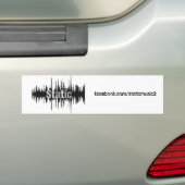 静的なロゴのステッカー バンパーステッカー (車上)