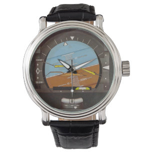 静的な人工地平線、姿勢表示 腕時計