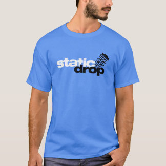 静的な低下-7- Tシャツ
