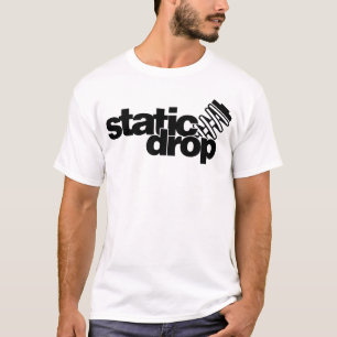 静的な低下 Tシャツ