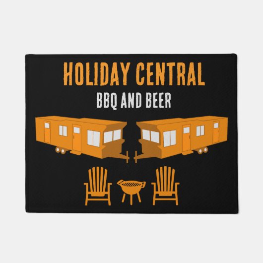 静的キャラバンホームギフト ドアマット (正面)