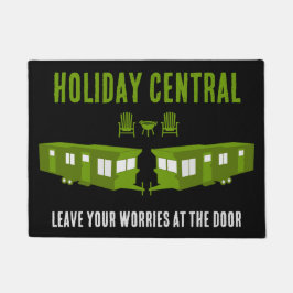 静的キャラバンホームギフト ドアマット