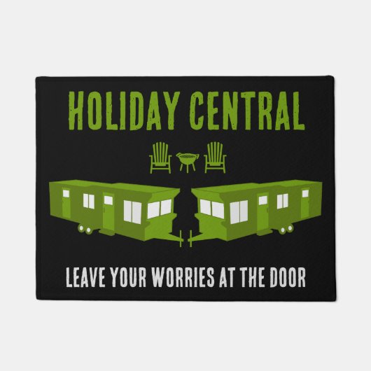 静的キャラバンホームギフト ドアマット (正面)