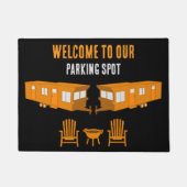 静的キャラバンホームギフト ドアマット (正面)