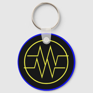 静的ショックキーチェーン キーホルダー