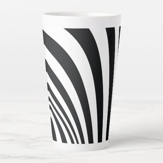 静的スタイル カフェラテマグ (正面)