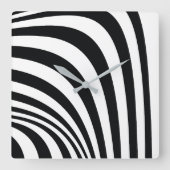 静的スタイル スクエア壁時計 (正面)