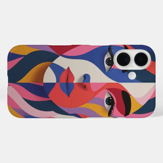 静的開花 Case-Mate iPhoneケース (裏面 (横))