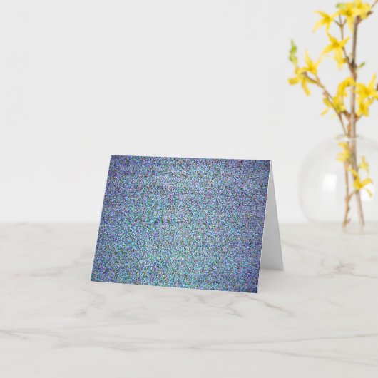 静的 カード (黄色い花)