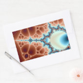 静的 長方形シール (封筒)