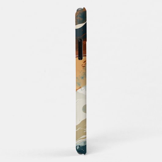 静穏な波 Case-Mate iPhoneケース (裏面/右)