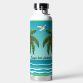 「静穏に逃げ込む」 ウォーターボトル (左面)