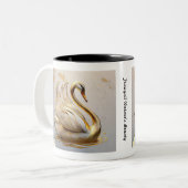 静穏の動き ツートーンマグカップ (正面左)