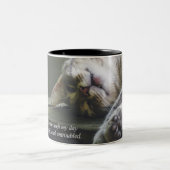 静穏祈りの言葉(マーフィー) ツートーンマグカップ (中央)