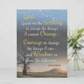 静穏、勇気、知恵 カード (スタンド正面)