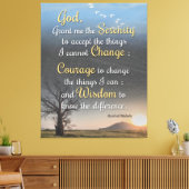 静穏、勇気、知恵 キャンバスプリント (インサイチュ (リビング))