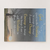 静穏、勇気、知恵 ジグソーパズル (横)