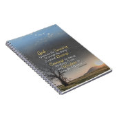 静穏、勇気、知恵 ノートブック (右側)